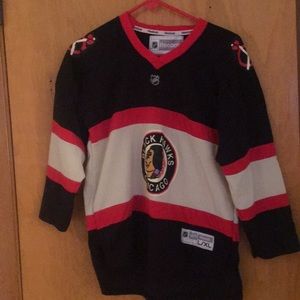 Blackhawks Jersey L/XL-youth